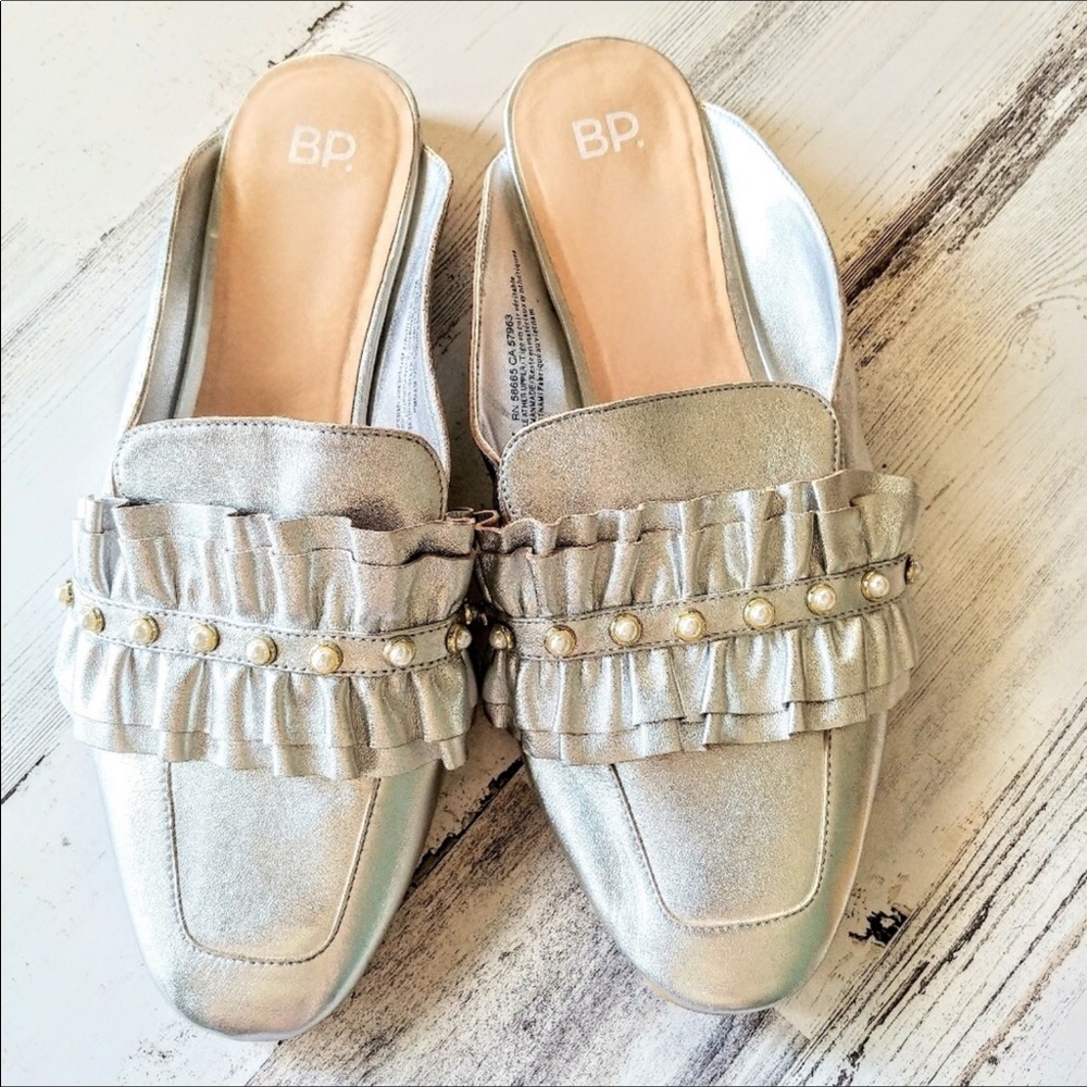 BP.
Mandy Ruffle Loafer Mule